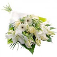 A combination, of all-white fresh flowers. Our selection of the finest white blo...