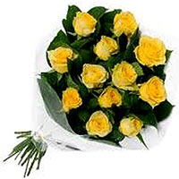 Confess how much u miss them by sending this lovely Bouquet of 12 yellow roses. ...