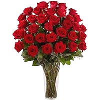 Let loose their senses in rosy splendor by sending these Fresh bouquet of 36 Red...