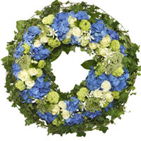 Eternal peace funeral wreath