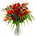 Vibrant and stylish this stunning bouquet is a carefully crafted collection of e...