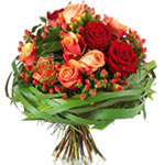  A random mix of roses would convey mixed feelings. <br/>Note:- Delivery availab...