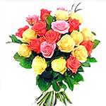 This mixed Rose bouquet is sure a show stopper. Gift this to your sweetheart and...