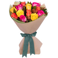 Gift your beloved this Extravagant Bunch of12 Lon...