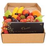 Classic Fruit Hamper With Dark Chocs