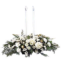 Set a gracious table with this elegant centerpiece...