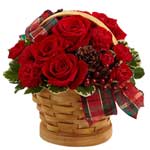The Joyous Holiday Bouquet will greet your special recipient with seasonal beaut...