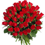 Simple but unique 35 red roses bouquet  the really beautiful arrangement to your...