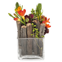 A naturalistic and minimalistic table topper that is loaded with charm. Bundles ...