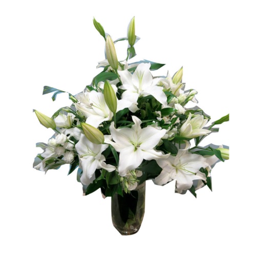 Send her a spectacular floral centerpiece of charm...