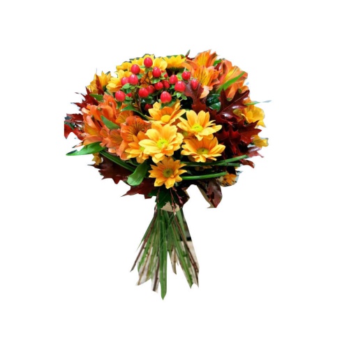 This full-circle bouquet in rich shades of deep pu...