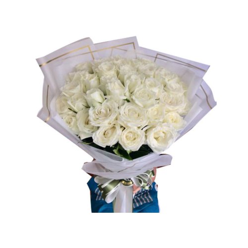 Breathe new life into any bouquet with white roses...