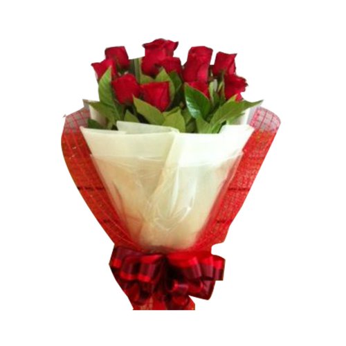 Fresh and beautiful Red Roses Bouquet is a perfect...