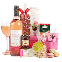 Extraordinary Wine N Treats Gift Basket