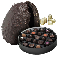 Order this Lip-Smacking Dark Chocolate Ostrich Egg......  to Fort william