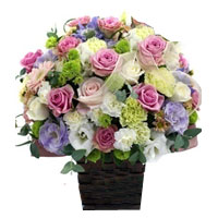 Elegant Soft Color Flower Arrangement