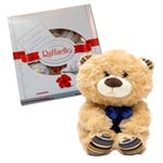 Divine Raffaello Candy with Smiling Teddy