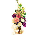 Send a Bear Hug Bouquet for any occasion. How do y......  to vancouver_florists.asp