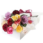 Order online this Fragrant Santa Special 12 Mixed ......  to flowers_delivery_chillan_chile.asp