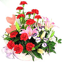 Order this Expressive Thank You Fresh Flower Baske...