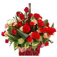 Reach out for this Romantic Display of Roses and C......  to jiaxing_florists.asp