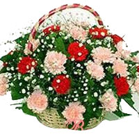A classic gift, this Romantic Red and Pink Carnati......  to hubei_florists.asp