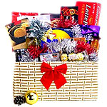 Gift your loved ones this Deluxe Holiday Basket fo......  to baoding_florists.asp