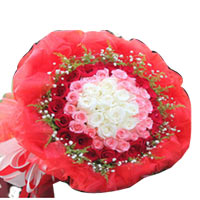 Be happy by sending this Multicolored Blooms of Ro......  to luzhou_florists.asp