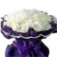 Be happy by sending this Bright White Rose Sympath......  to jintan_florists.asp