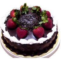 2 pound cream fruit chocolate cake. If the strawbe......  to qinzhou_china.asp