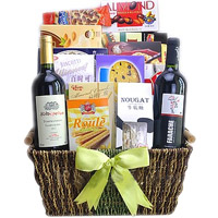 This Christmas  Basket Content:<br />Two bottle pr......  to wuxue_florists.asp