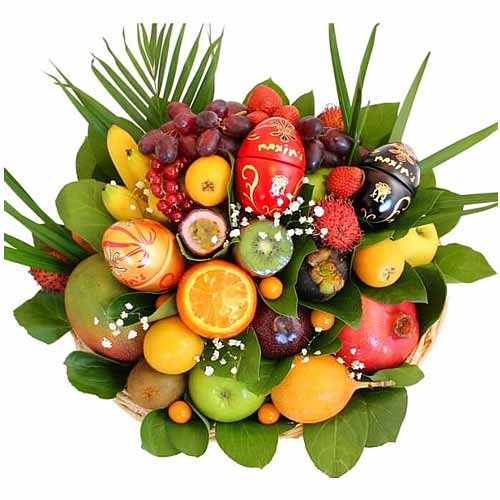 Present this Healthy Full of Love 3.5 kg. Fruits w......  to Libourne_france.asp