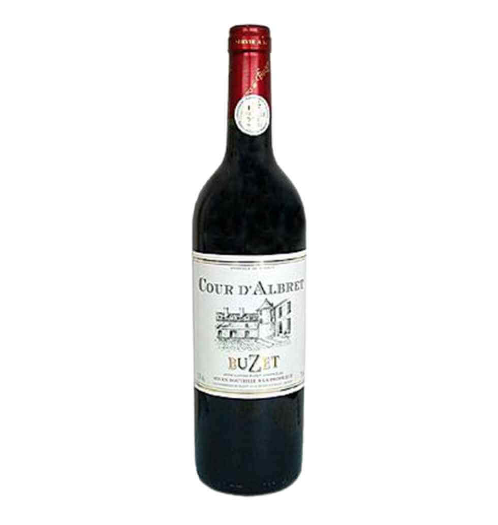 The annual vintage of the Ctes-de-Castillon from Chteau Cour dAlbret is a deep...