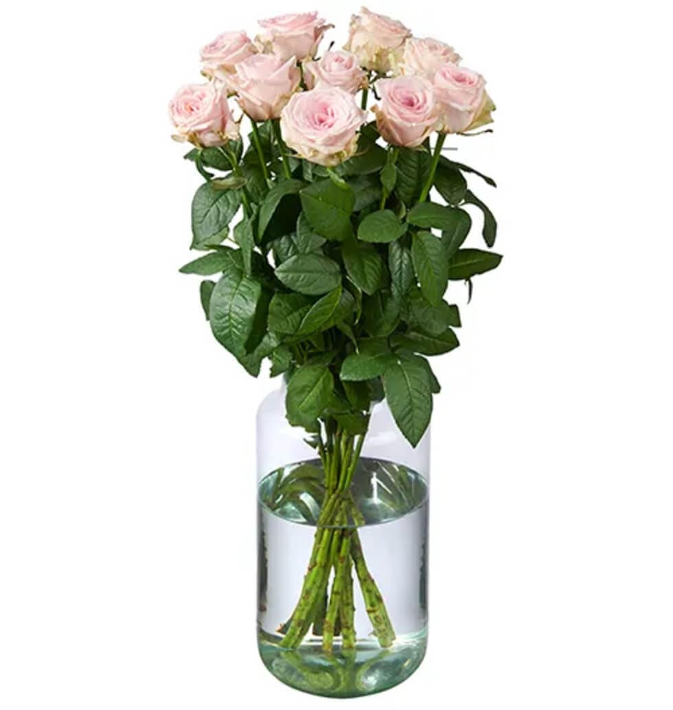 Pink roses are distinct and make a great gift for ......  to flowers_delivery_ottersberg_germany.asp