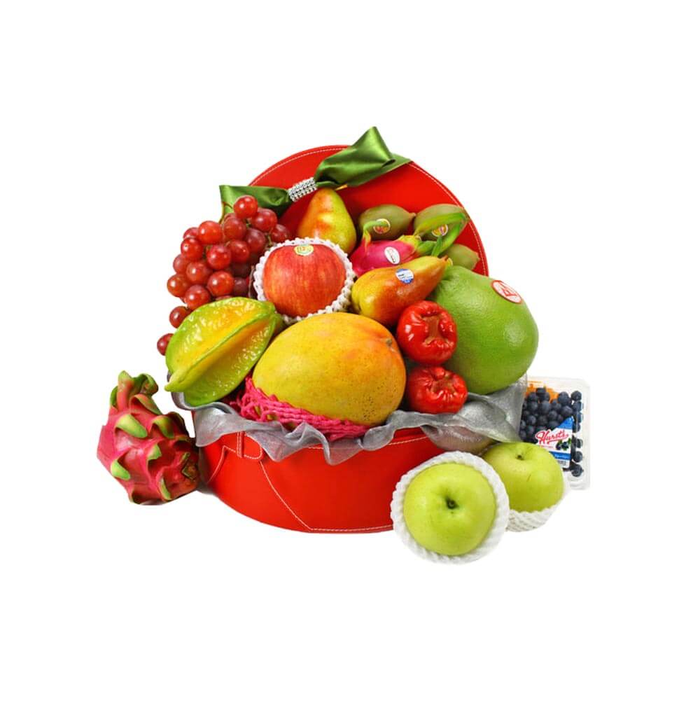 Our fruit only leather hamper is the best quality ......  to Yam O