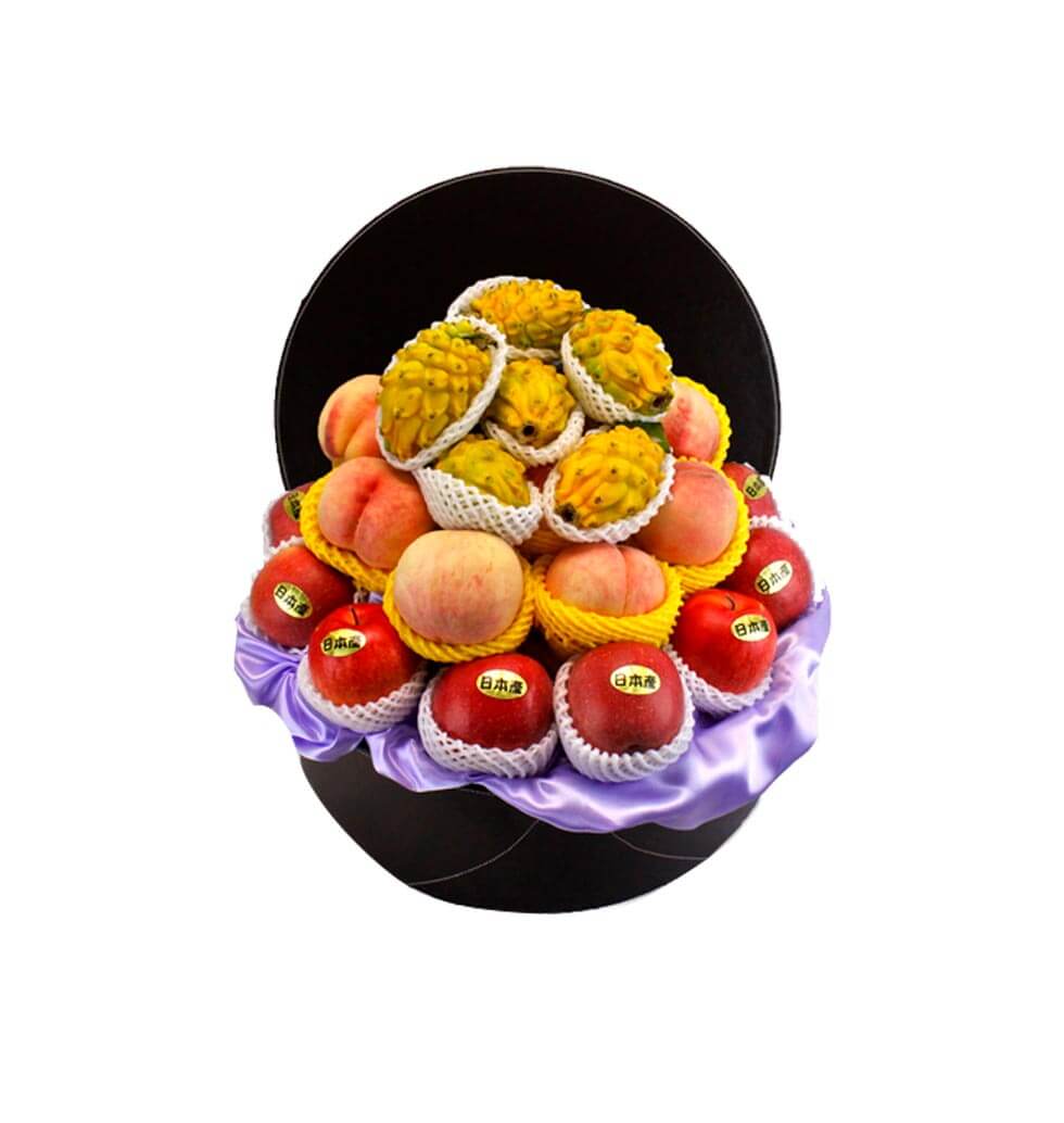 This hamper comes complete with Kirin fruit, a lar......  to cheung sha wan_florists.asp