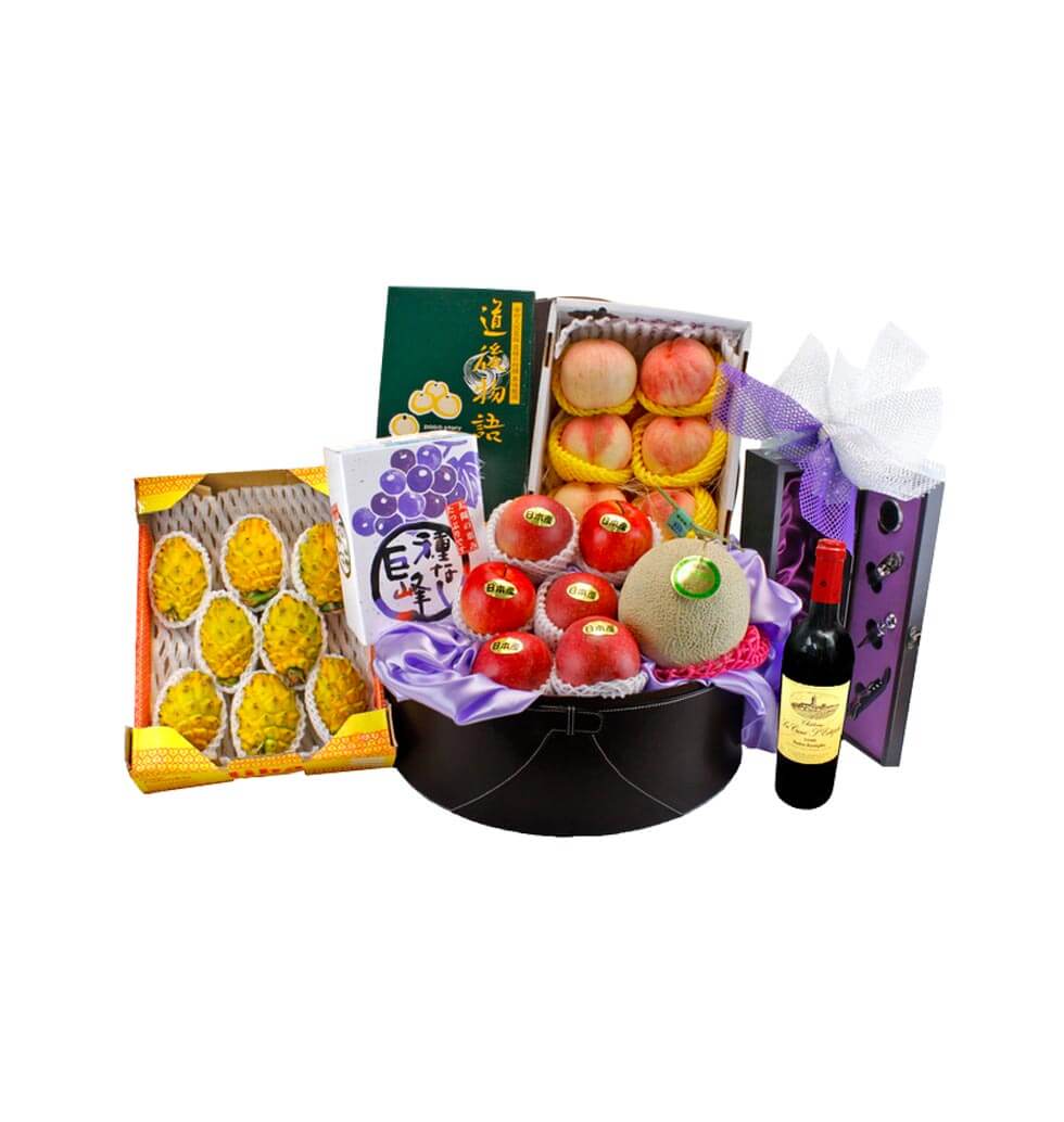 Our Fruit Gift Basket contains only best quality f......  to Yuen Long san Tin_hongkong.asp