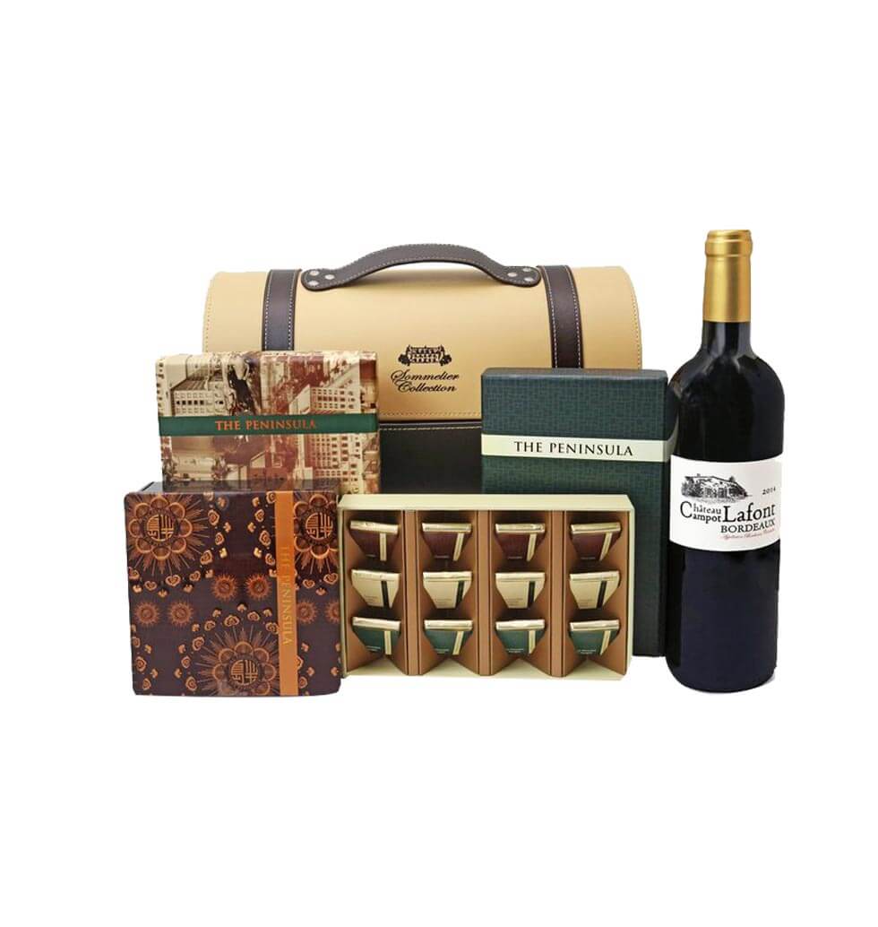 The Peninsula wine gift hamper is packed with a Ch......  to Wan Chai_hongkong.asp