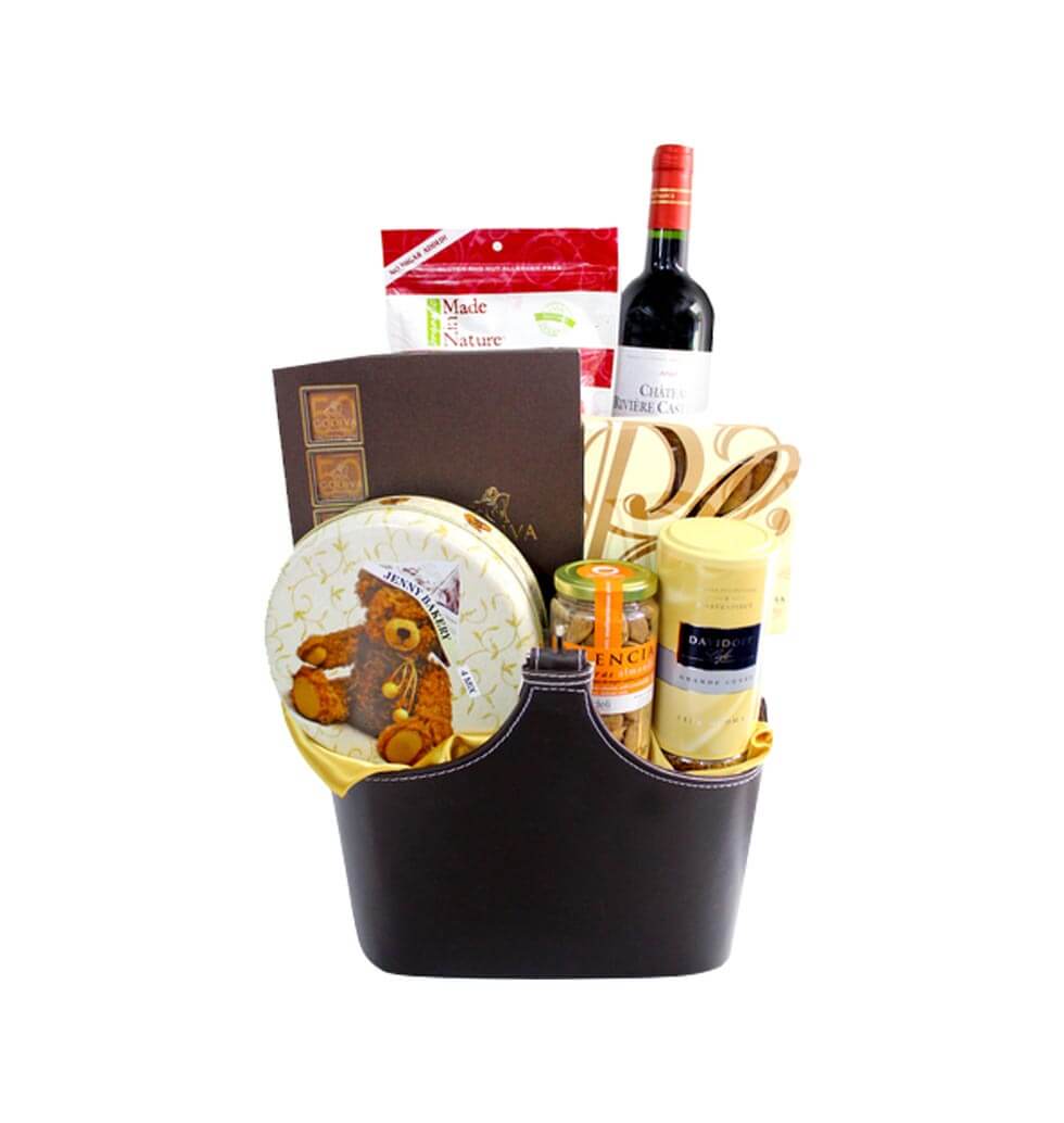 This Food hamper is a wonderful gift for the holid......  to flowers_delivery_lau fau shan_hongkong.asp