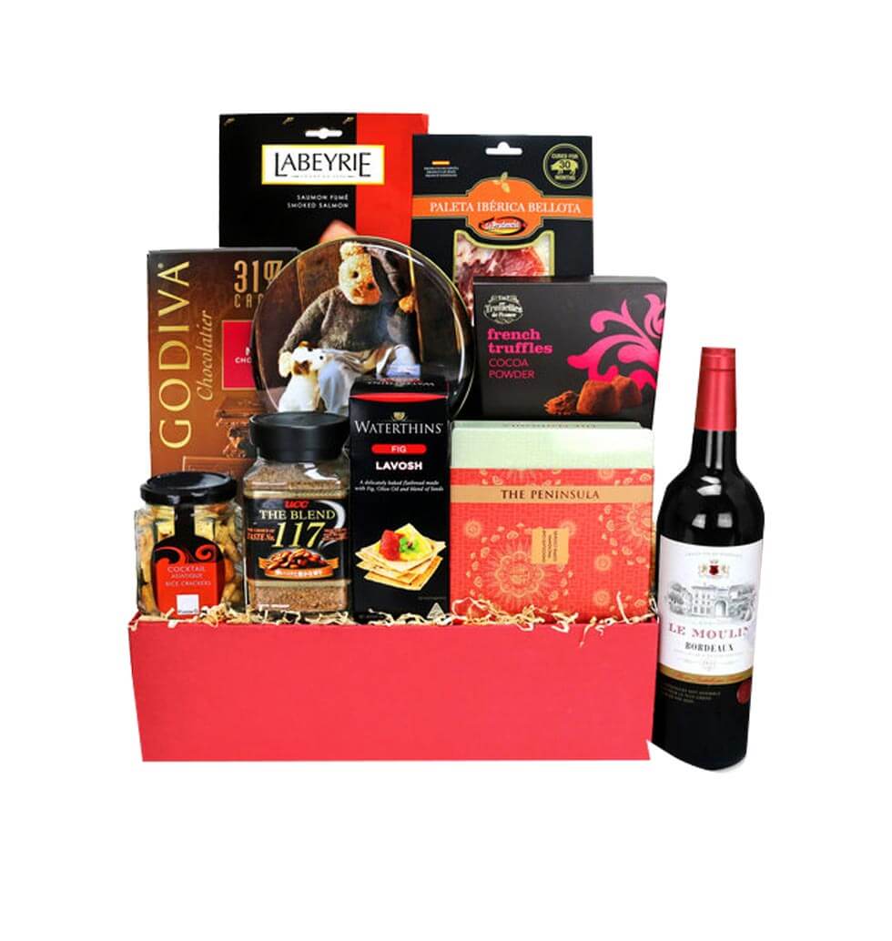 The Wine Food Hamper C26 is a premium item that co......  to cheung sha wan_florists.asp