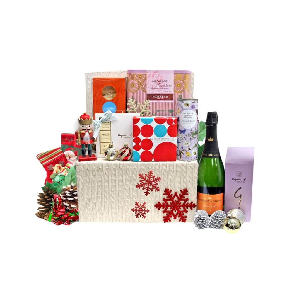 Holiday Gift Box S38 contains 9 items (including c......  to flowers_delivery_new territories main_hongkong.asp