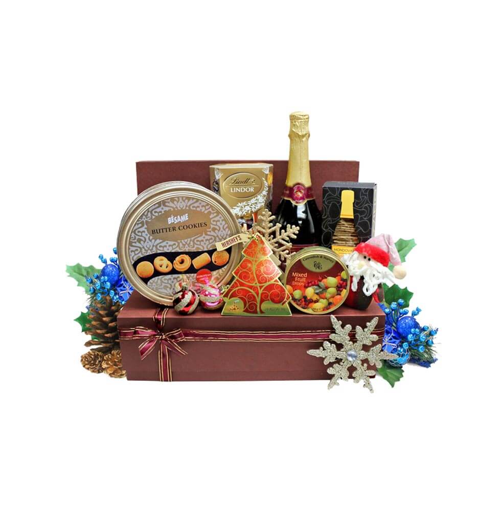 This Christmas Gift Basket is an ideal Christmas g......  to flowers_delivery_ngau tau kok_hongkong.asp