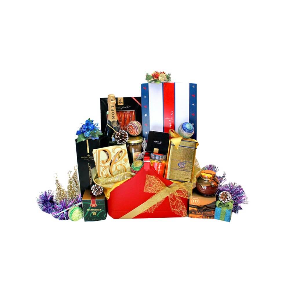 Our new arrival gift basket for your top customers......  to silver mine bay_florists.asp