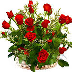 This splendid gift of Ravishing 18 Red Roses in Ba......  to bogor_florists.asp
