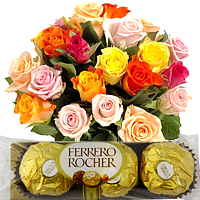 Be happy by sending this Exquisite Flowers   Choco......  to cikarang_florists.asp