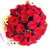Send this Artistic 30 Red Roses and More for your ......  to flowers_delivery_jakarta_indonesia.asp