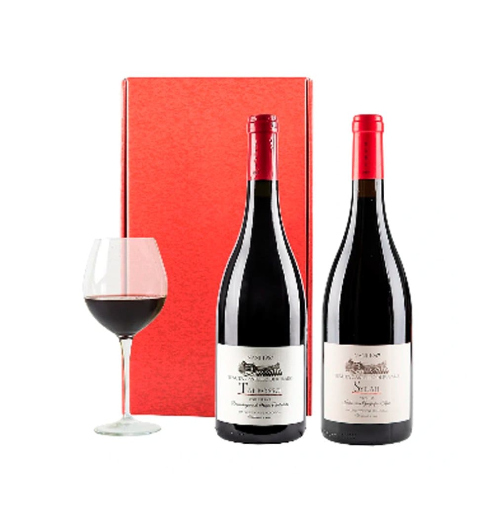 Highly Enjoyable New Year Goodness Wine Gift Set