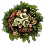 Holiday Arrangement in White 