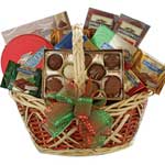 Delight your loved one with the Chocolate basket f...