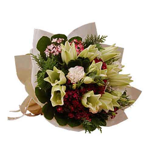 Let your loved ones think only about you by sendin......  to sungai siput_florists.asp